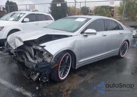2016 Lincoln Mkz Hybrid из США, поврежденный, VIN 3LN6L2LU8GR611217